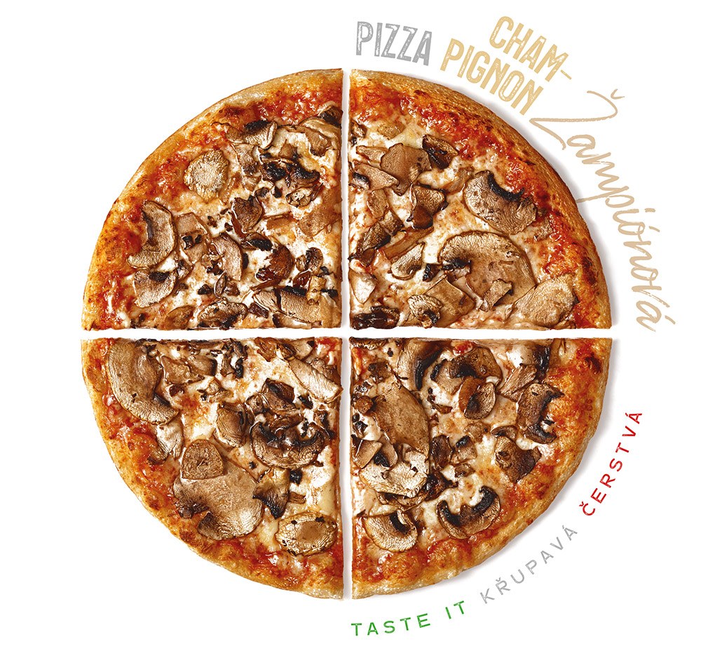 Pizza žampionová Champignon