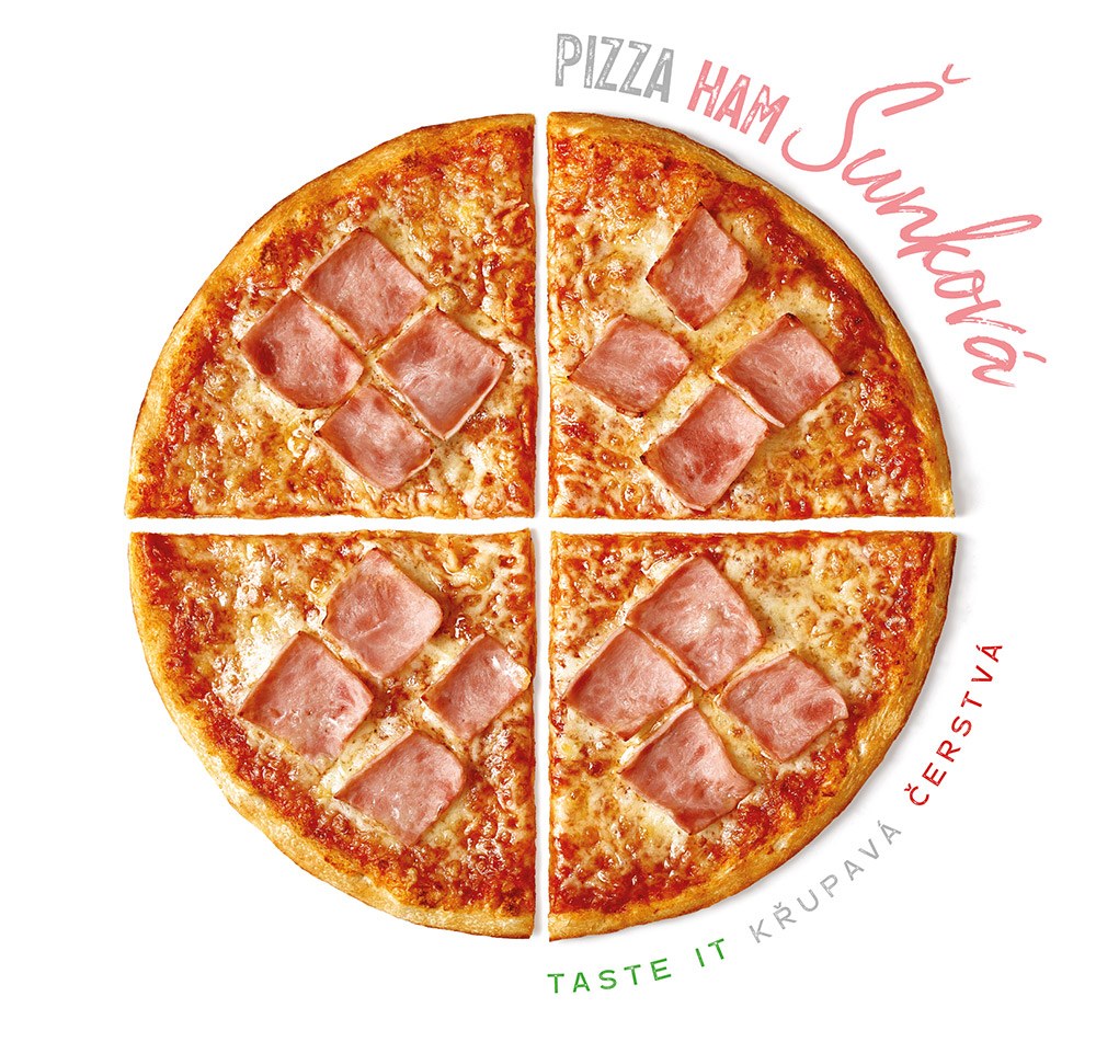 Pizza šunková HAM